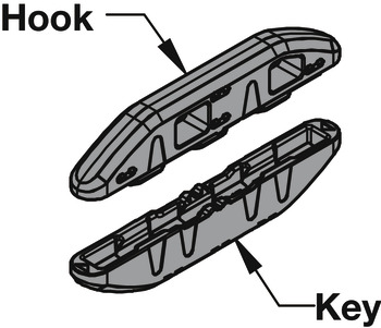 Striplox connector, mini 60