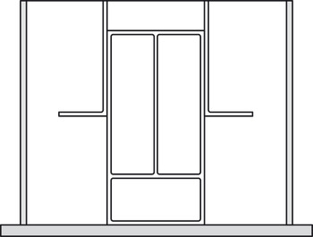 Connect Tray and Dividers, to Suit Drawers 500 mm Width and Wider, Set 3, Ninka