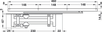 Overhead door closer, DCL31