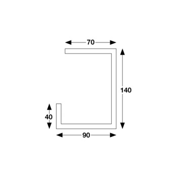 Cable baskets, single tier