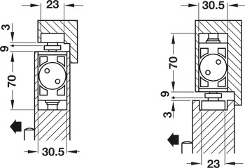 Overhead door closer, DCL31