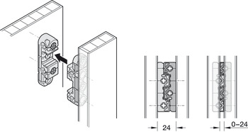 Universal connector, Häfele Ixconnect UC 16/64